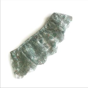 NWT Victoria's Secret Bandeau Flounce Bralette